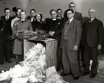 Committee in the dance hall 1954